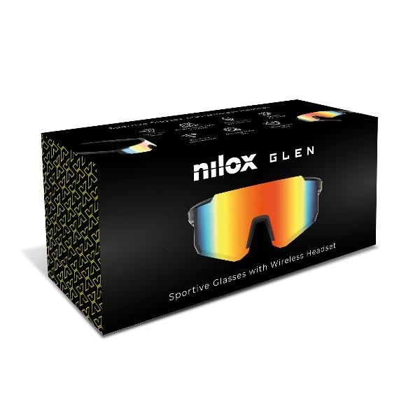 Okulary sportowe Bluetooth IPX4 bateria 5 godzin